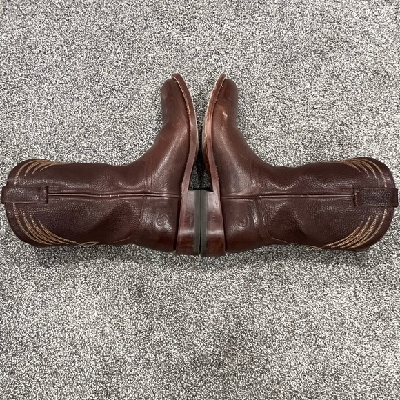 Ariat Roper Western Cowboy Boots 9.5D - Picture 4 of 9